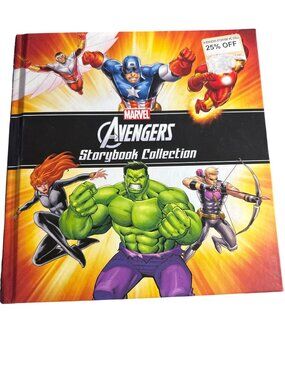 Marvel Press Marvel Avengers Characters Storybook Collection Hardcover Book 9.5"